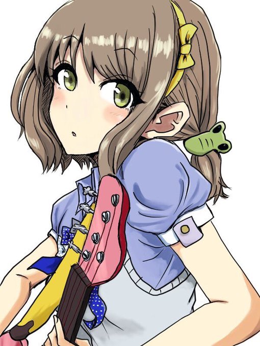 ヤマスさんがTwitterに投稿した鰐淵エモコ(ゾンビランドサガ)のイラスト。