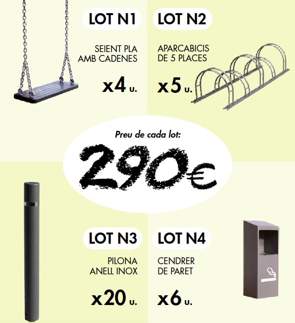 Happyludic's tweet photo. REBAIXES D'IMPACTE👊 + de 40 lots de jocs infantils, mobiliari, equipament esportiu, senyalització i seguretat viària https://t.co/9nKKMecxX0 https://t.co/zOHeGggdkn