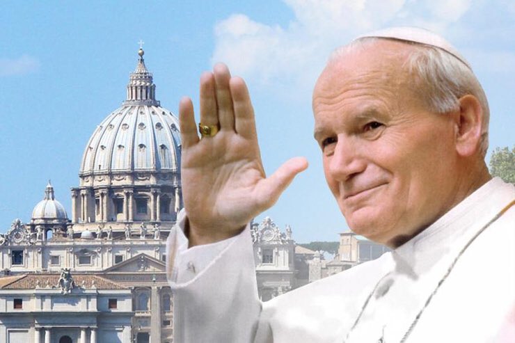 Happy Birthday Pope St. John Paul II, pray for us. 