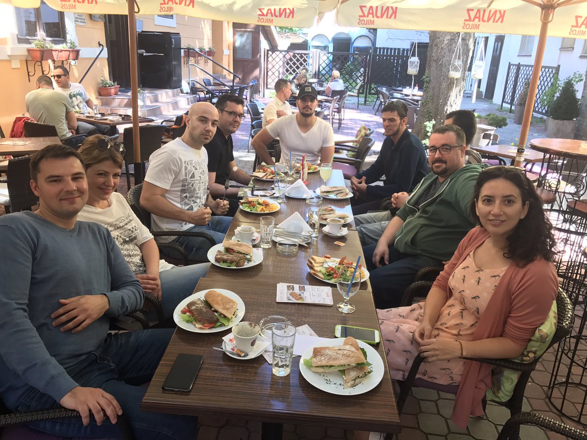 CoworkSubotica's tweet photo. Coworking ekipa je danas bila do #KafePrica gde su nas iznenadili sa doruckom i njihovom novom ponudom. https://t.co/FyBePqUy9h