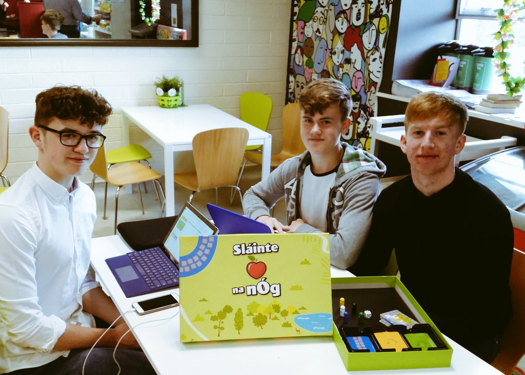 Team <a href="/slaintenanog/">Sláinte na nÓg</a> have travelled all the way from Cork for the afternoon to meet with #TeamMindshare 

Via <a href="/MindshareIRL/">MindshareIRL</a>