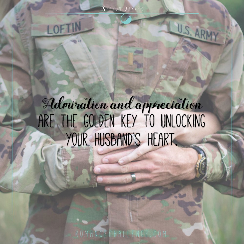 Admiration &amp; appreciation are the golden key to unlocking your husband's heart. buff.ly/2odPZn3