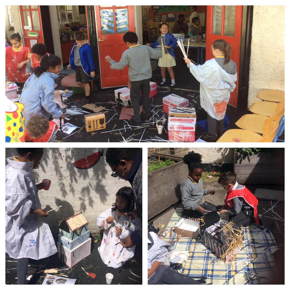 mr_heming's tweet image. Work in progress #PuddingLane  #GreatFireofLondon #OutdoorClassroomDay @ReayPrimary @OvalLearning #History #OutdoorEd