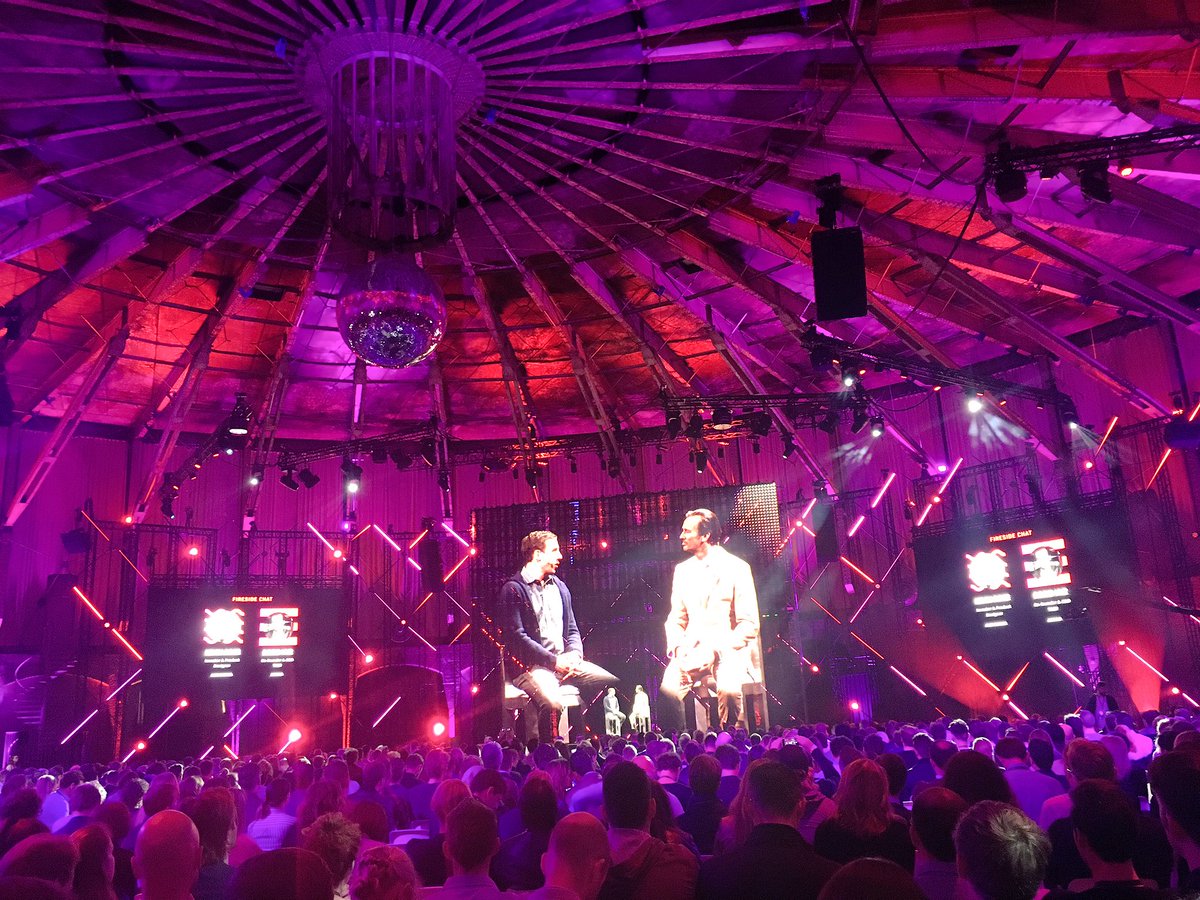 ChantellePitt_'s tweet photo. #TNW2017 #TheBigFive @kevinrose chats the rise of really niche industries with @Boris https://t.co/b2H8GZOo2T