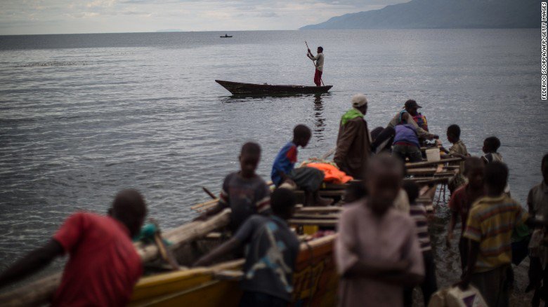 cnni's tweet photo. Lake Tanganyika is being affected by climate change, deforestation &amp; overfishing - and it could impact millions https://t.co/LHBpSlmga2 https://t.co/ZEOmWW8TTN