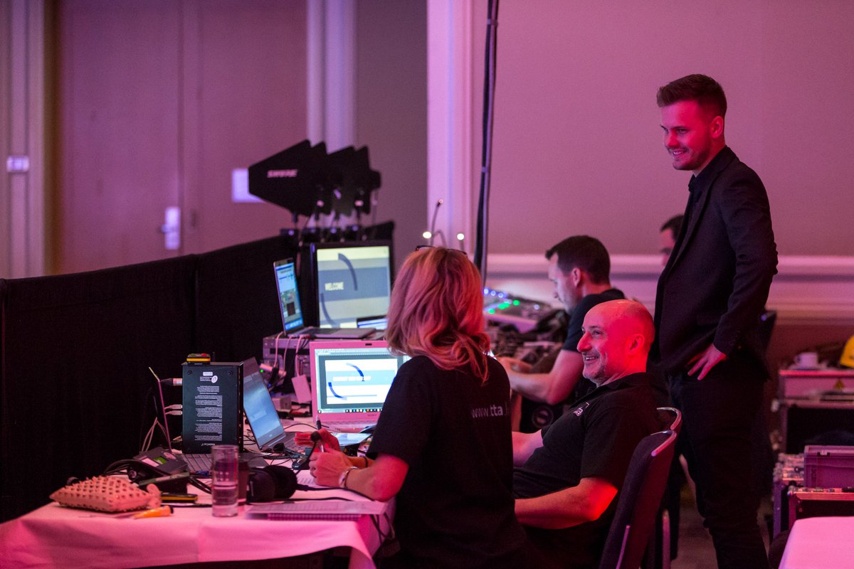 #TBT to last week in Vienna with a lovely <a href="/TheTurnerAgency/">TTA Ltd</a> show crew #plenary #production #vienna