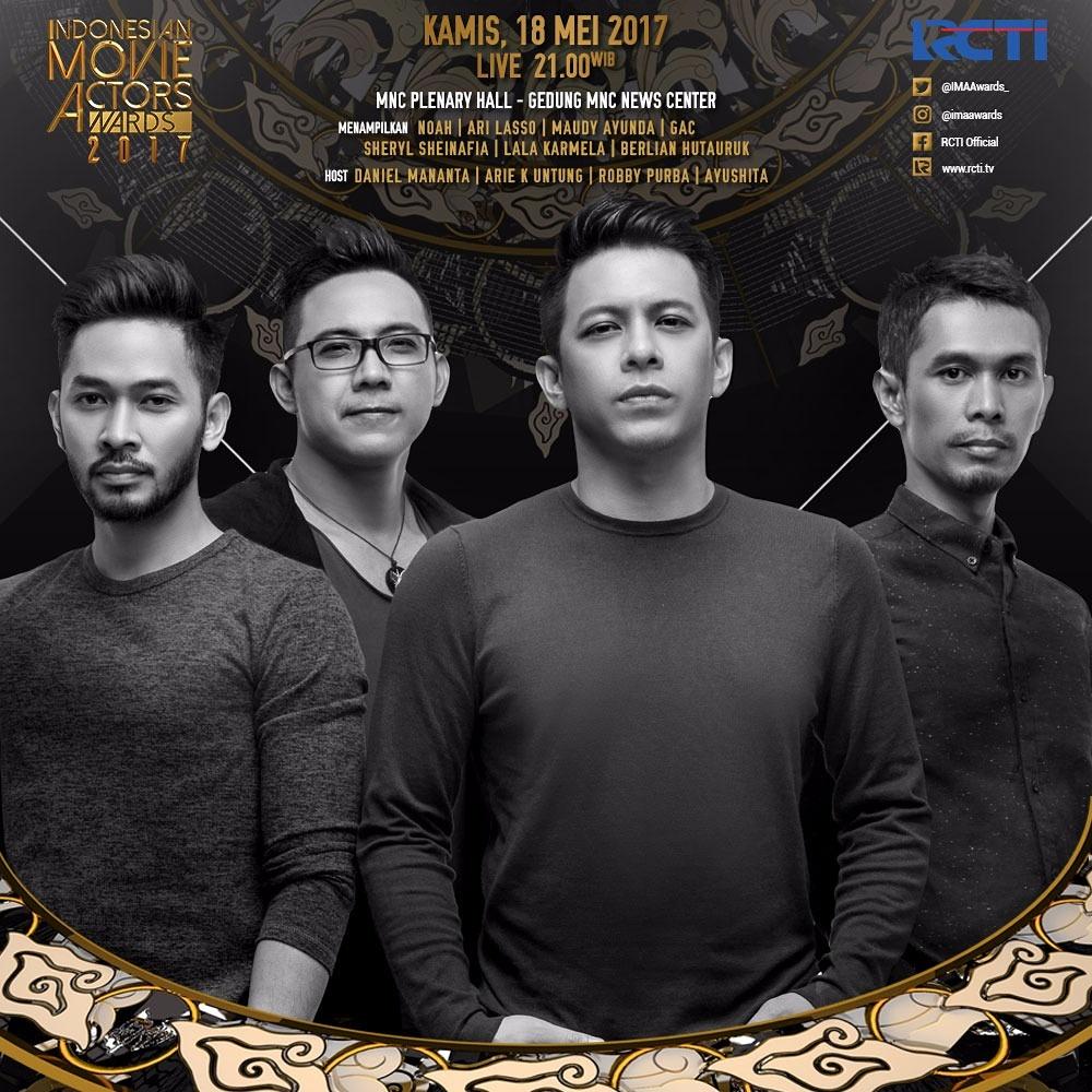 Saksikan <a href="/NOAH_ID/">NOAH</a> 
Di <a href="/OfficialRCTI/">RCTI</a> 
MALAM INI .. Pukul : 21.00

Don't miss it!!
<a href="/MusicaStudios/">Musica Studio's</a>
#NOAHIMAAwards