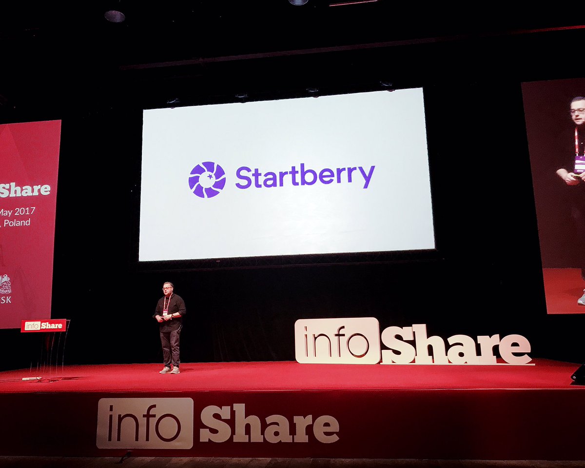 Łukasz from Senfino on stage! A few words about Startberry! 
Find us here: startberry.com