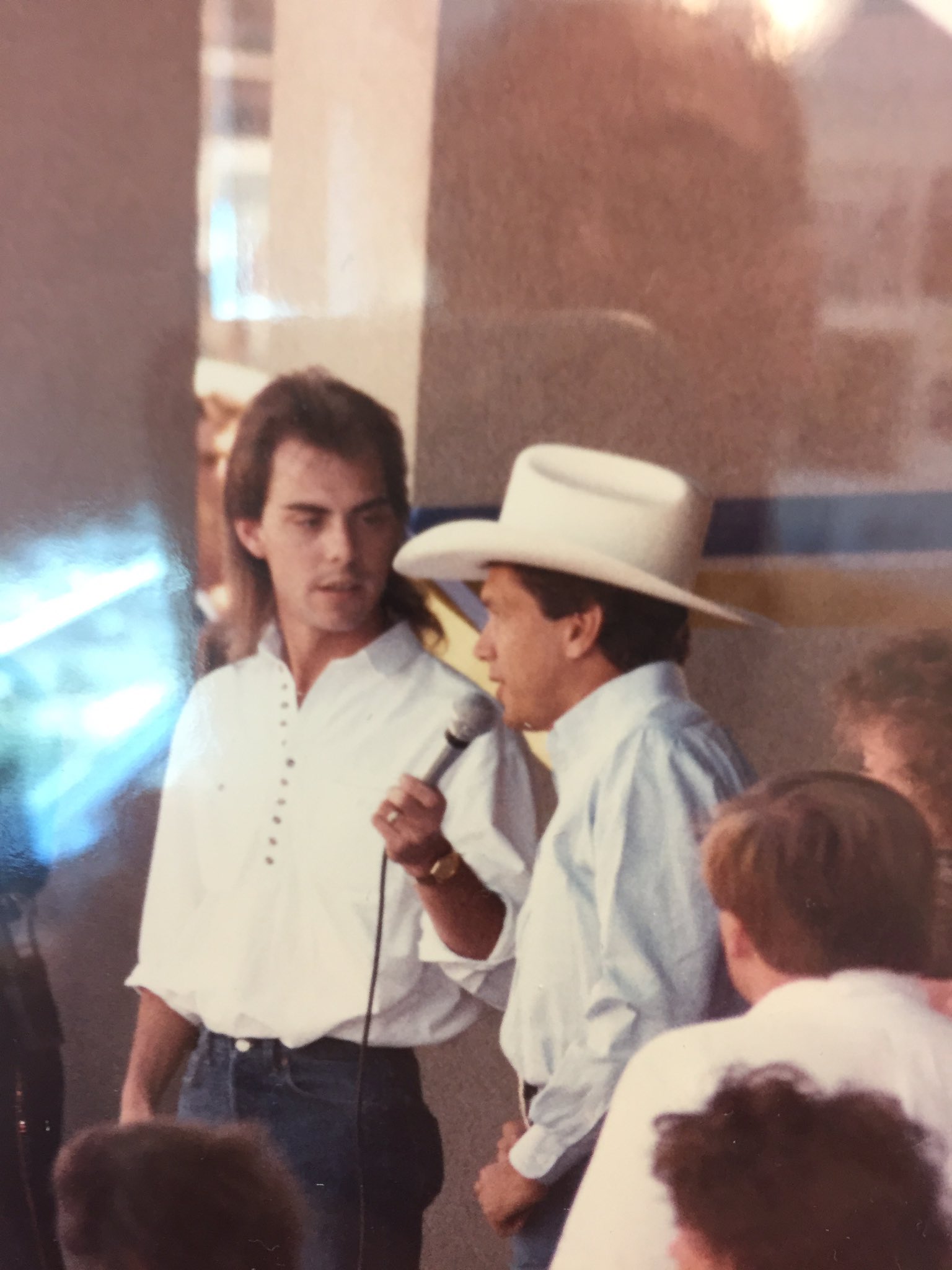 Throwback Dallas in the 80s. Happy Birthday King George Strait! It was an honor to work with you then. 