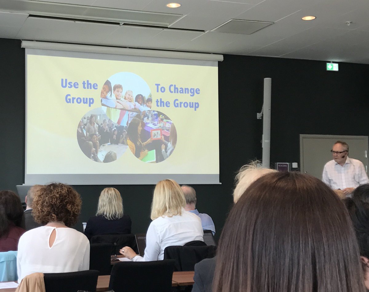 "Use the group to change the group" #michaelfullan