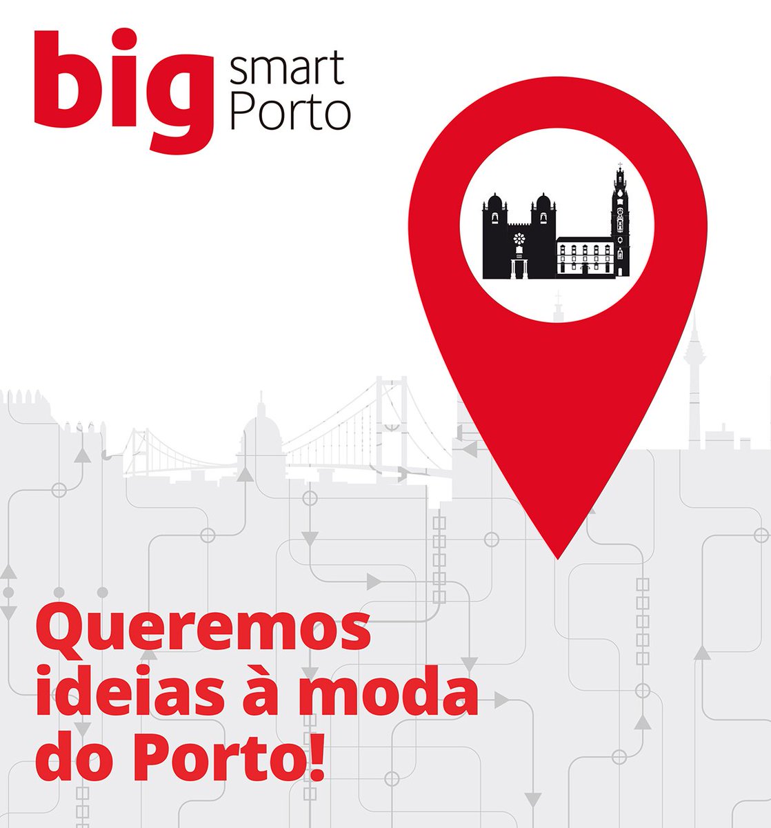 Dia 23 de maio estamos na <a href="/uptecporto/">UPTEC</a> a premiar os 2 melhores projetos para smart cities. Já te inscreveste? eventbrite.pt/e/bilhetes-big… #beBIG