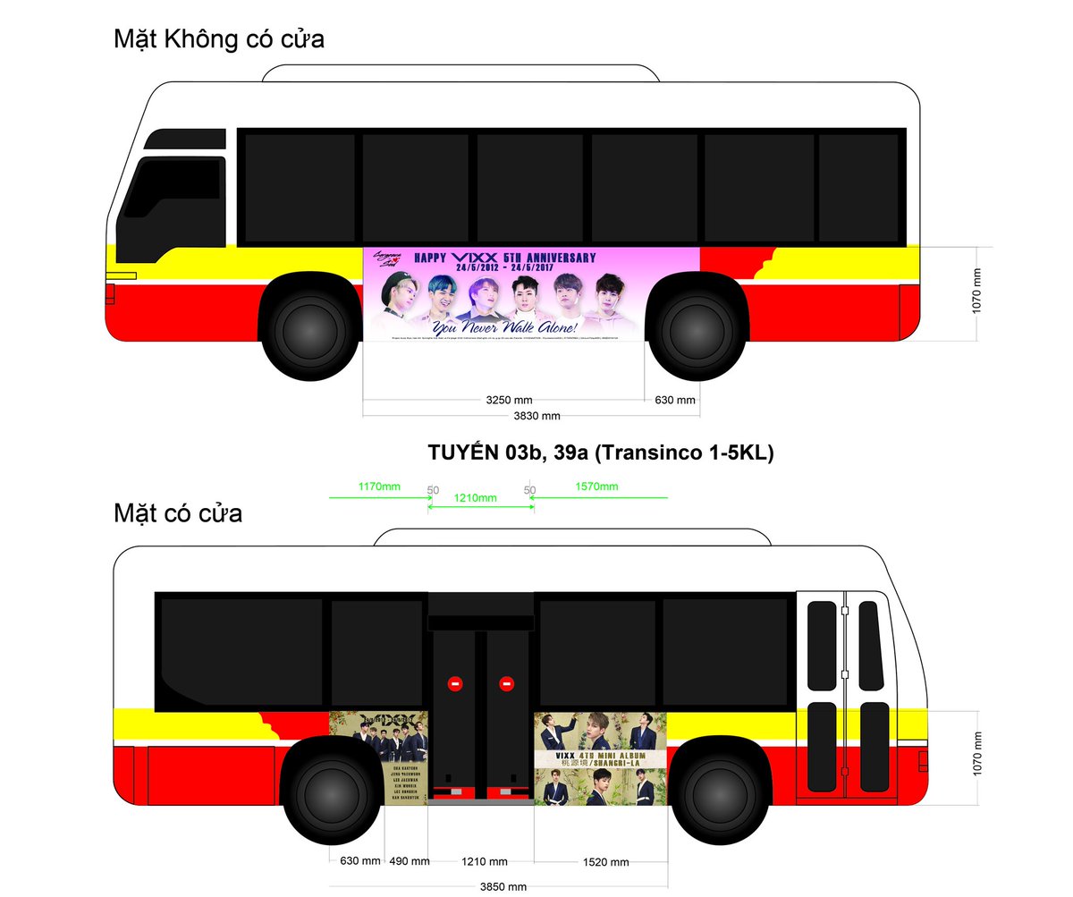 StarlightVN's tweet photo. [Gorgeous Soul💝] VIXXBUS in Vietnam 
빅스가 데뷔 5주년을 맞이하여 저희 베트남 별빛은 버스 광고 프로젝트를 진행했습니다. #VIXX0524 #Happy5thAnniversary 
🚌버스 운행기간: 05/18 - 06/18 https://t.co/hdMEzpUxmz