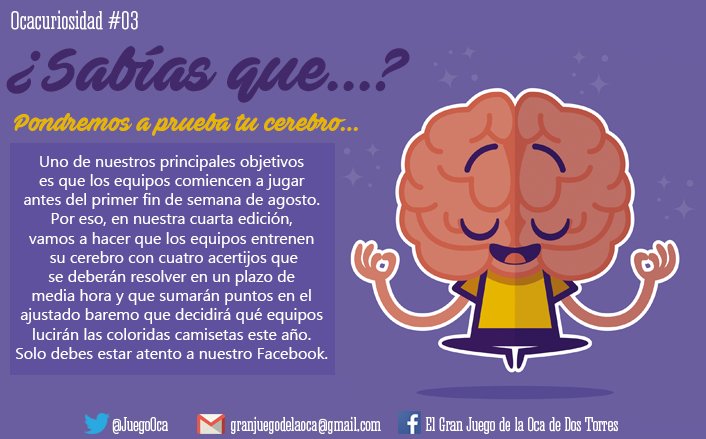 JuegoOca's tweet photo. ¿Sabías que.....? #OcaCuriosidad #GranOca2017 https://t.co/UyupRbWU0X