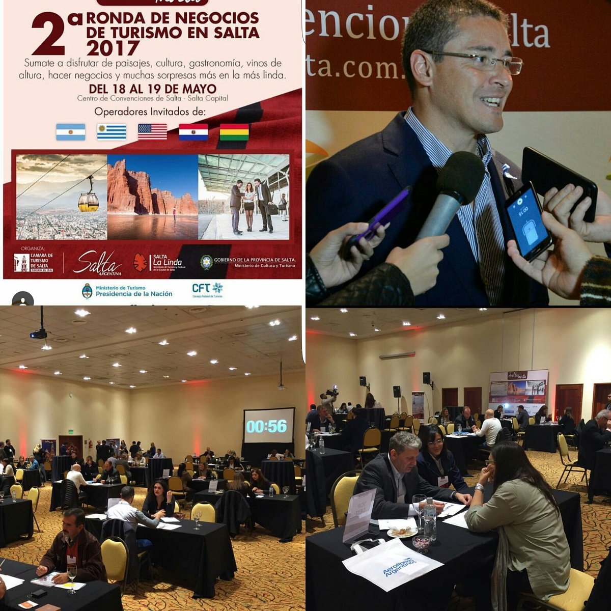 Importante encuentro de operadores turísticos nacionales e internacionales en #Salta ¡Felicitaciones a la <a href="/CamaraTurismoSa/">Camara Turismo Salta</a> ! <a href="/SDCSalta/">Sec. de Prensa y Comunicación</a>
