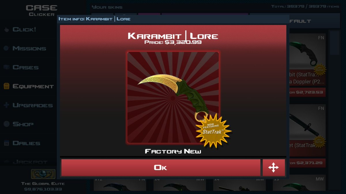caseclicker_guy's tweet photo. #Giveaway of 3 Karambits Lor ST FN worth 3300$ each. Just do these 3 Simple Steps:
1. Follow
2. Retweet
3. Like
Winner drawn at 22:30 MEZ https://t.co/C2cObHr0UO