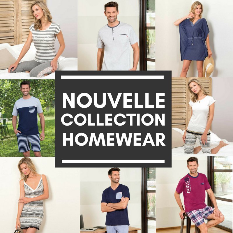 Découvrez notre nouvelle Collection #Homewear Printemps/été 2017, qu’en pensez-vous ? :)