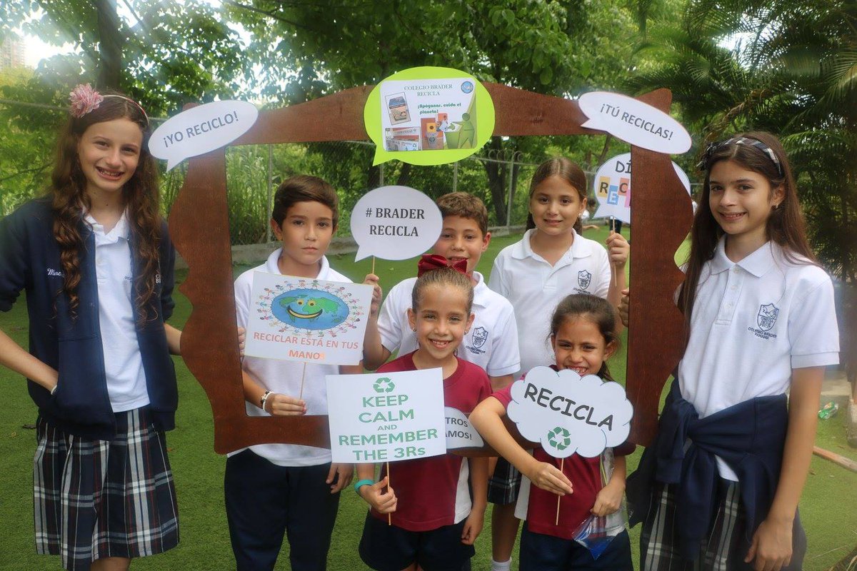 ColegioBrader's tweet photo. En esta semana del reciclaje tendremos muchas actividades para crear conciencia #braderrecicla https://t.co/T8ByB4y5P5