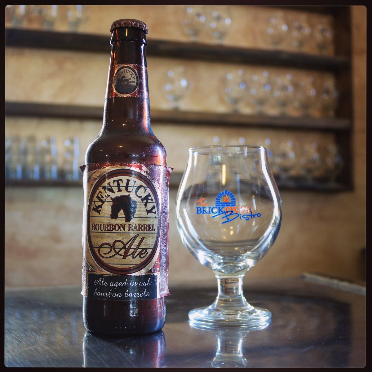 BrickOvenOhio's tweet photo. Thirsty Thursday, continuing #americancraftbeer week, featuring Kentucky Bourbon Ale! https://t.co/lqa6bUksGu
