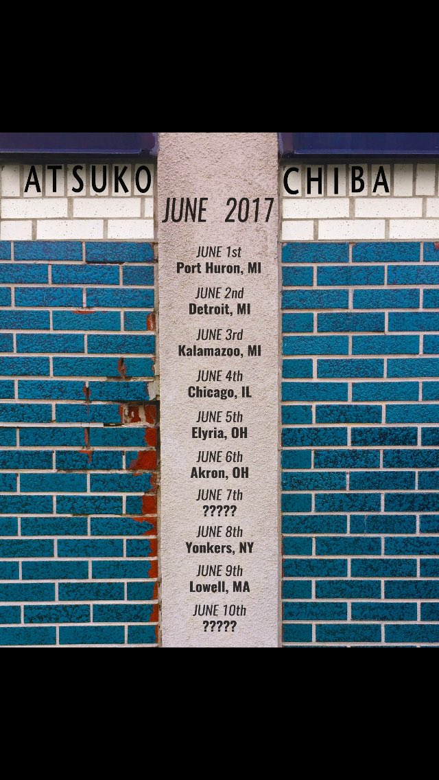 Heading out for a short run of shows in the month of June! We still have 2 dates to fill, pm us if you can help!