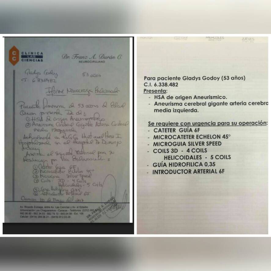Elitavr's tweet photo. Se requieren estos insumos médicos con urgencia. Contacto: Domely Godoy 04127220790 Gracias #ayuda #RT @Juliococo https://t.co/QXeLtzZvol