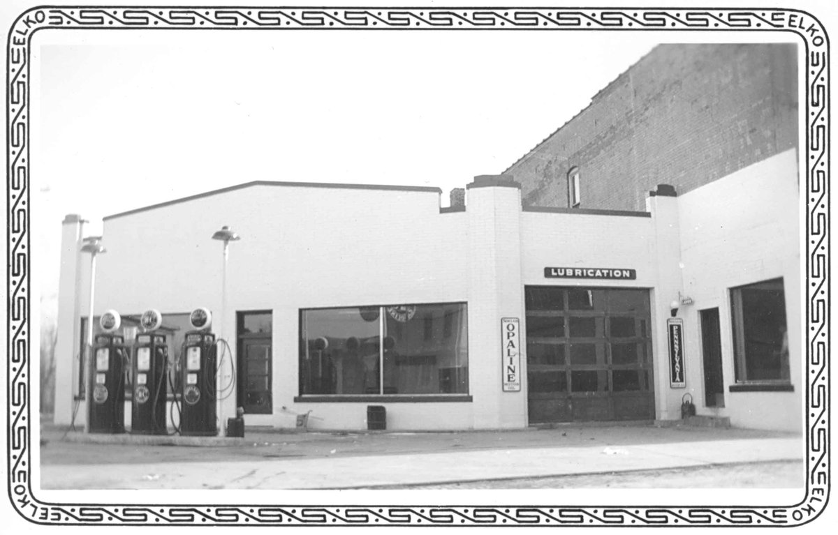 #TBThursday 1955 Gas Station remodel. Before and After shots. #harenlaughlinconstruction #webuildwithpurpose #harenlaughlin #TBT