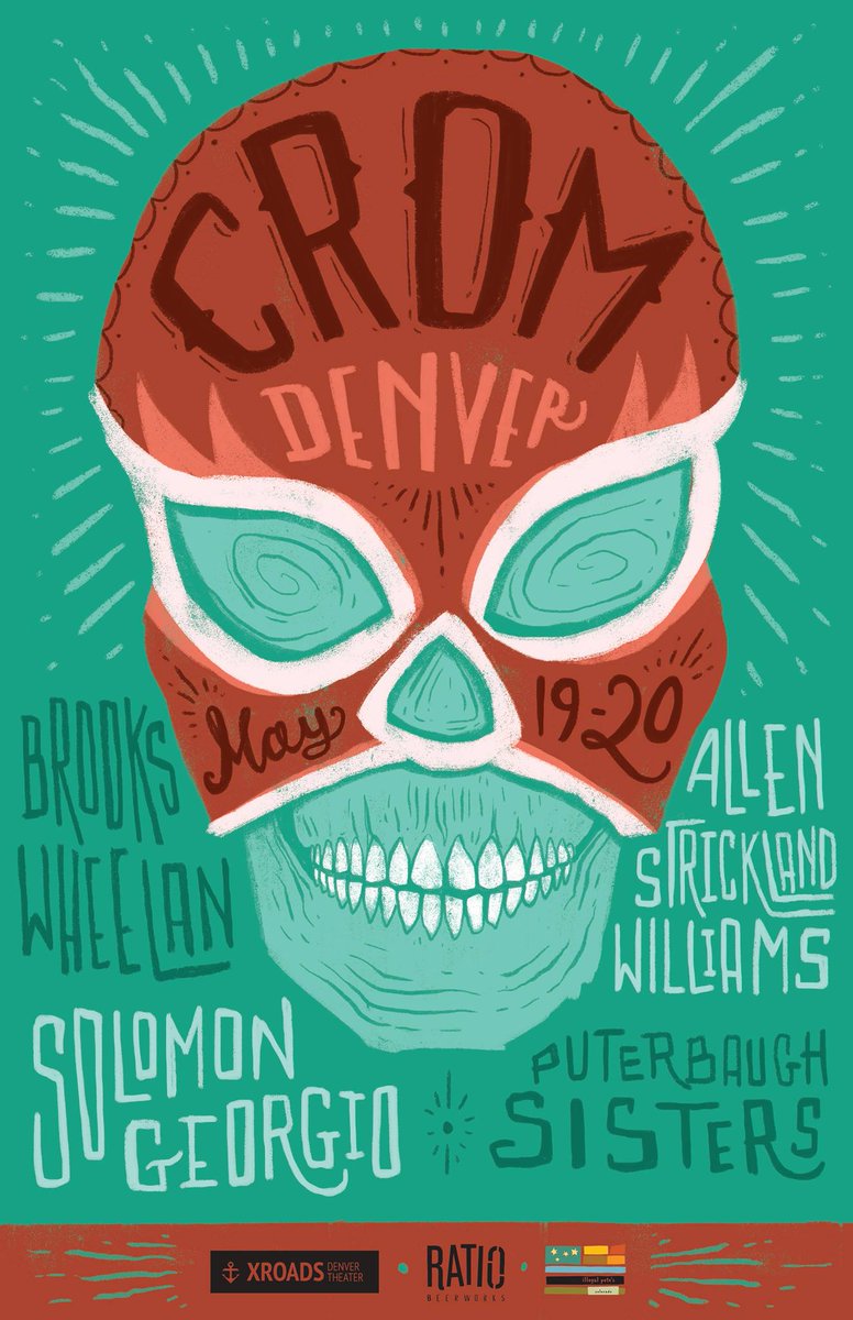 Denver! Grab those umbrellas and don't miss <a href="/brookswheelan/">Brooks Wheelan</a> @solomongeorgio @CaytonHolland and more this weekend! cromcomedyfest.com