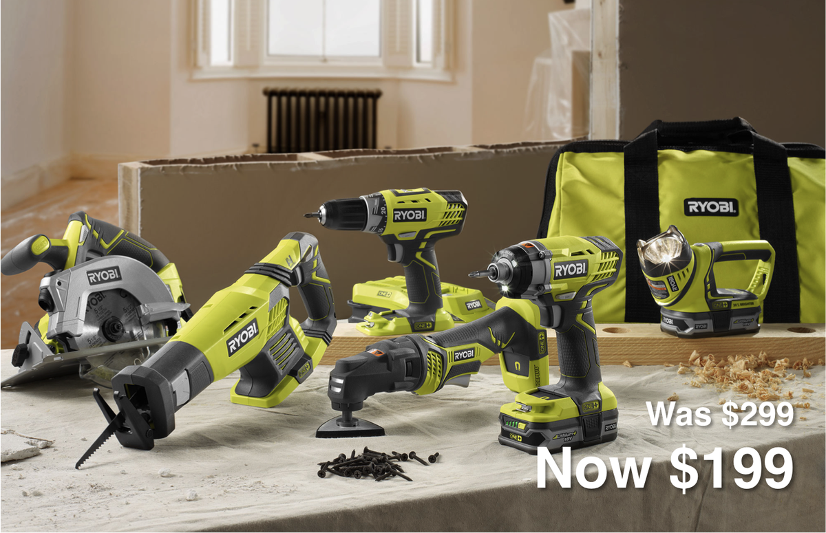 RYOBItoolsusa's tweet photo. Celebrate the return of RYOBI Days! Here's a once-a-year deal you don't want to miss. https://t.co/Tdox2bPXYX https://t.co/sCB65wyAN9