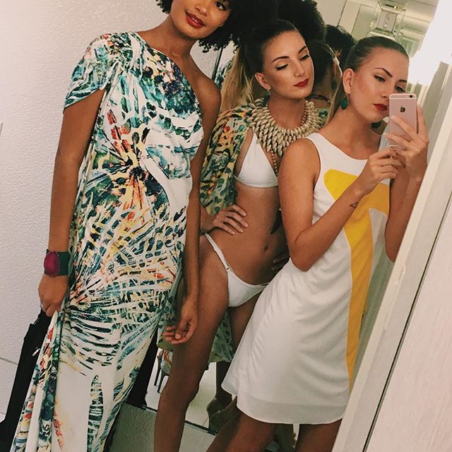 IsyBdesign's tweet photo. #TBT #modellife Backstage at the Isy B & Sand Angels Runway Show Last Week #isybdesign #style #fashiondesigner #mylook #caribbean https://t.co/1c3j2B4Hhu