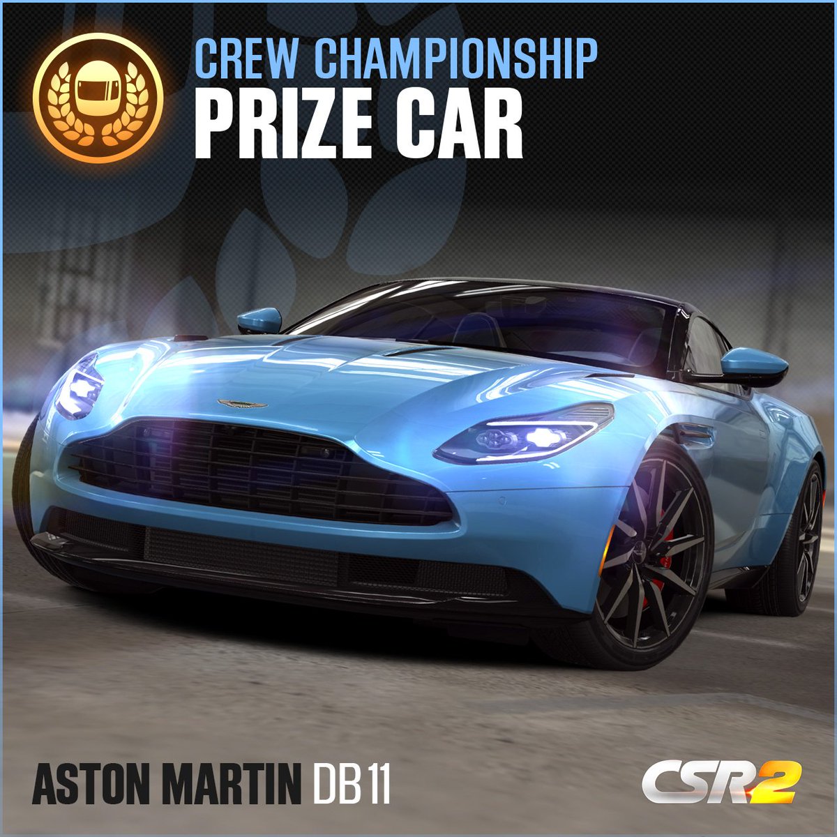 CSRRacing's tweet image. Win the unique Aston Martin DB11 in the new Crew Championship! #CSR2
