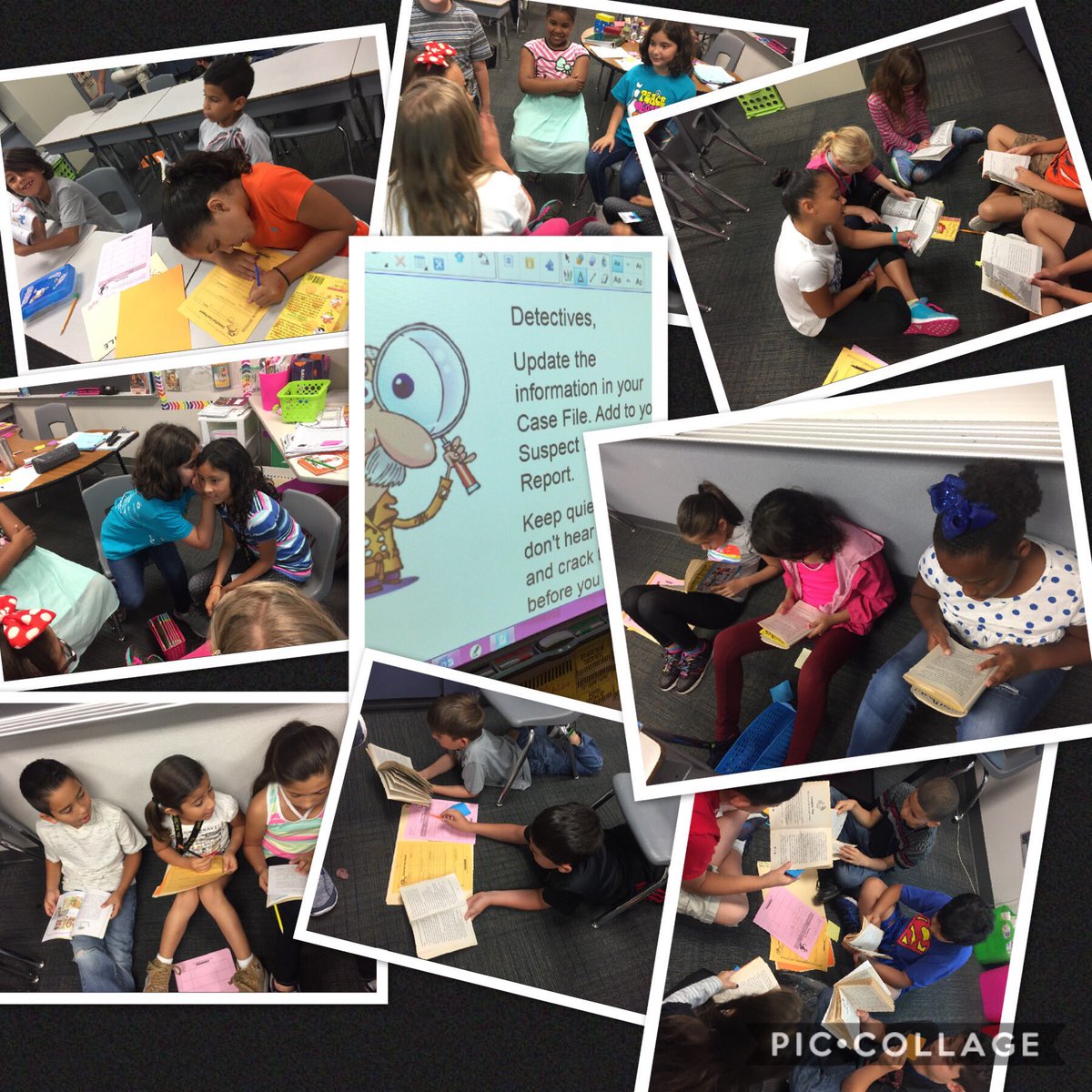 mrsvmonroy's tweet photo. #mysterybookclubs in Room 126! https://t.co/G1jiDj1NQw