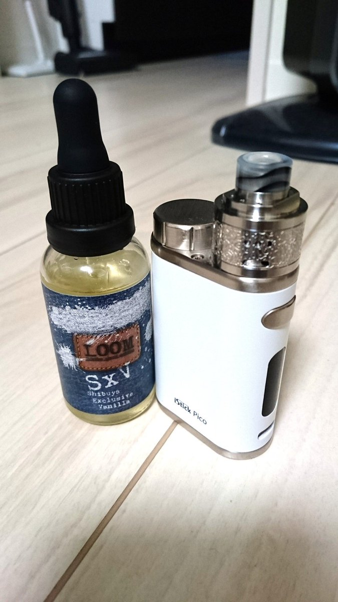 m_a_s_a_a_k_i's tweet photo. 旨い!
#VAPE #LOOM #SxV #アプリコットバニラ #MazeRDA https://t.co/LYvwYWo5LF
