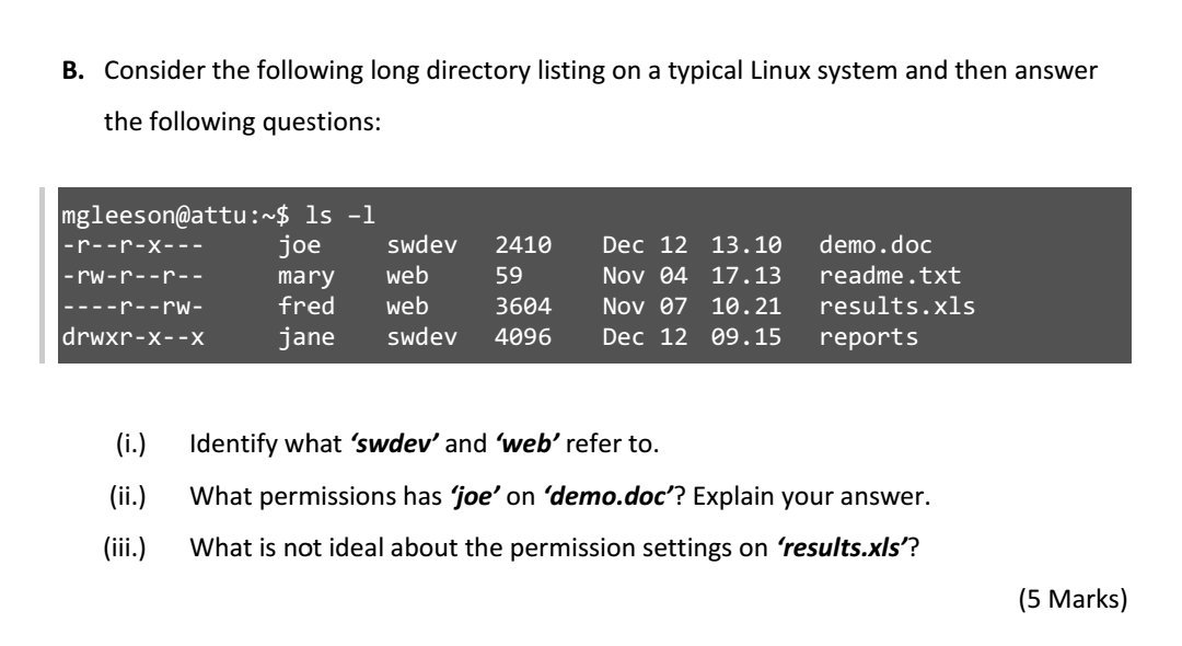 gleesonmick's tweet image. #OS #SampleQuestion #Exams