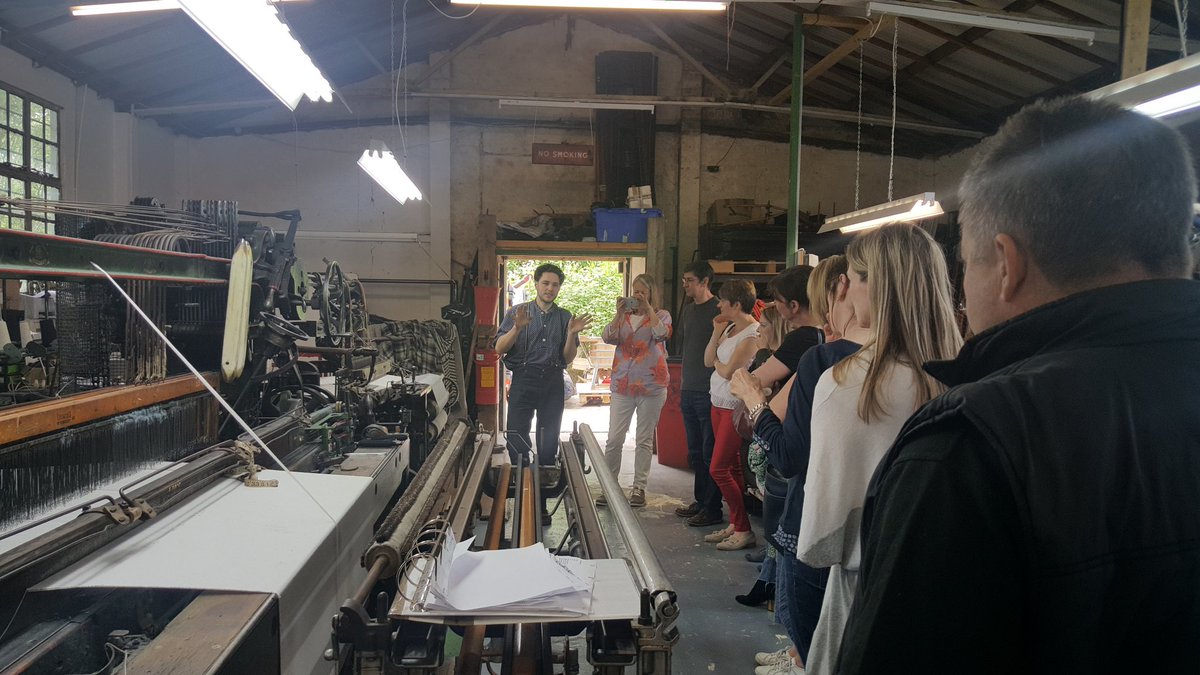 UpholsterySkill's tweet photo. Thank you Daniel @LondonCloth for such an informative tour this morning! https://t.co/MpjL5EgTdb