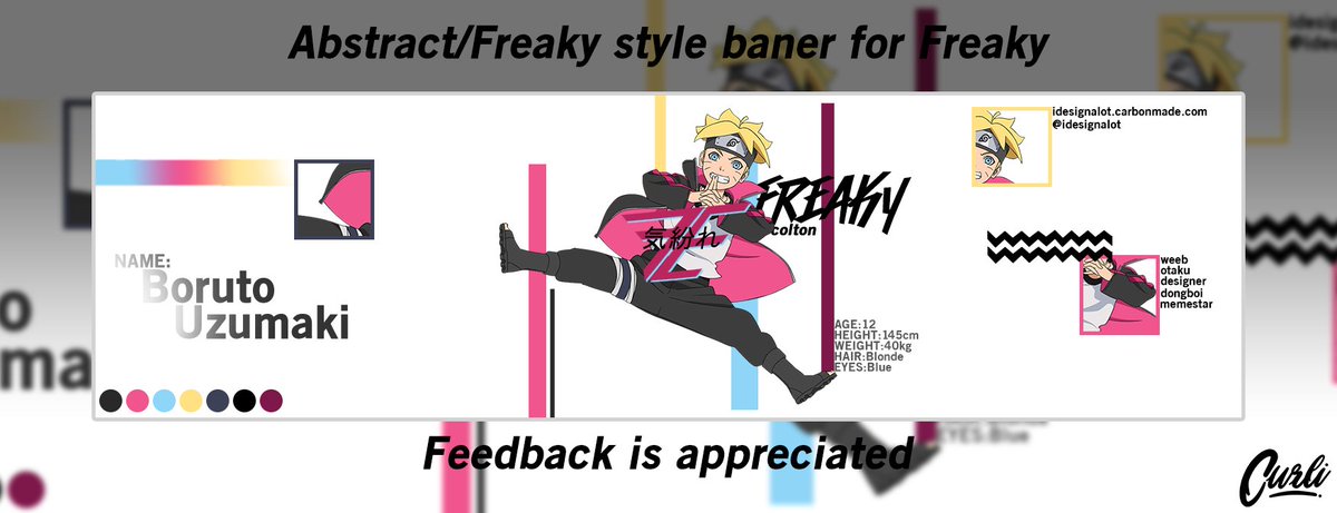 ImCurli's tweet photo. Abstract/Freaky Style Banner.
For @IDesignAlot
HD: https://t.co/gCJIjDThb0 
Loved this style when he did it and had to try my own spin on it https://t.co/Slgj5CVrvJ