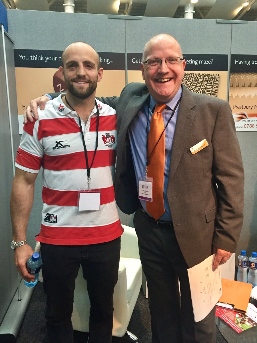 Great to have @CharlieSharples on the stand today @BizShowGlos  @CS_Testimonial visit charliesharples.co.uk for upcoming events #GBS17