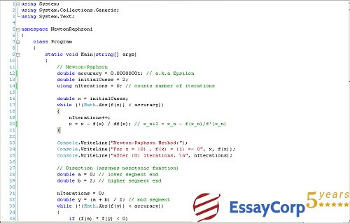 Essay_Corp's tweet image. Get #CSharpassignmenthelp from our #programming experts and achieve outstanding grades like never before.
buff.ly/2qVLBef