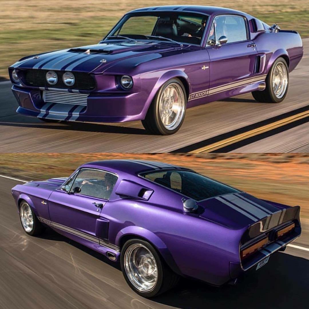 chrisduketv's tweet photo. Digging the purple color on this #GT500 #Mustang! #fordmustang #musclecars #musclecar #americanmuscle #v8 https://t.co/BInhNfJeGf