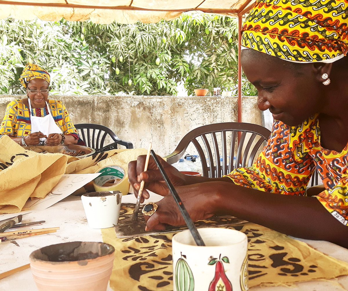 AssamaneSenegal's tweet photo. Work in progress #assamane #Senegal #aidtoartisans #artisanat #teinturenaturelle #ecofriendlyfashion #africanfashion https://t.co/NtaV27sb2C