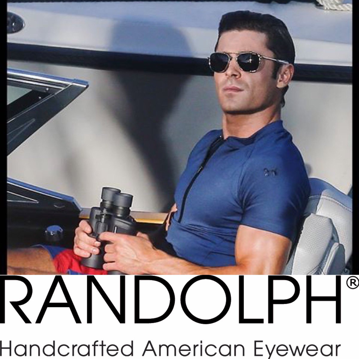 Sun_Central's tweet photo. Do you ♥️ Zac Efron's shades? You can get them and other great styles from @randolph.usa at #SunglassCentral! #Sunglasses #Shades #ZacEfron https://t.co/nSm0KJ5VZS