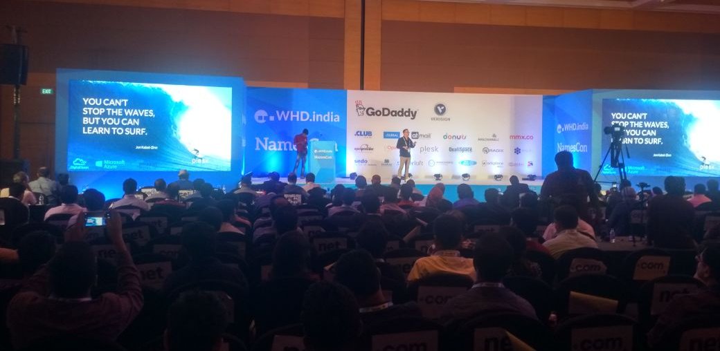 Plesk's tweet photo. You can't stop the waves, but you can learn to surf! #CloudTsunami #InternetTrends #PleskLive #WHDIndia https://t.co/kftK5NcY6a