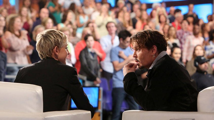 Leave It To Johnny Depp To Give The Most Eccentric Answers When Ellen Asks A Series Leave It To Johnny Depp To Give The Most Eccentric Answers When Ellen Asks A Series