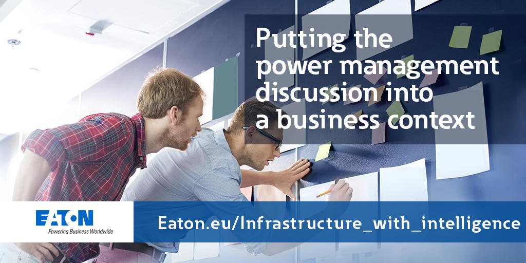 EatonIT's tweet photo. With the rise of #CloudComputing, what relevance does the #datacenter have in the modern #IT business? https://t.co/gdQjwfYFVV https://t.co/hgfSfipEch