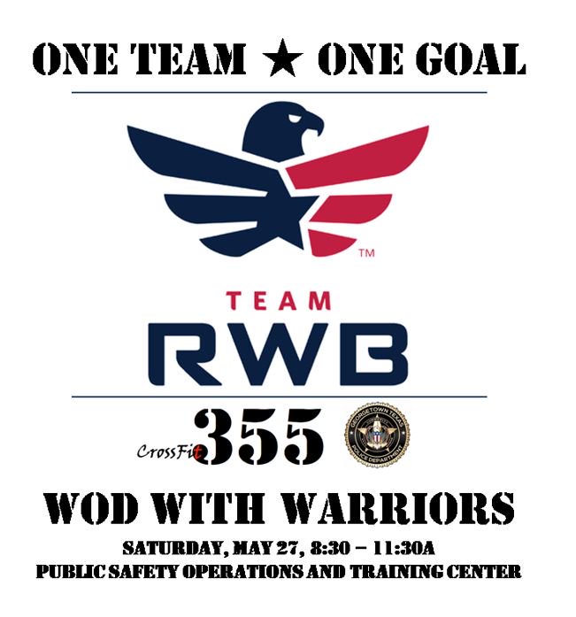 GeorgetownTXPD's tweet photo. Come workout with Warriors! https://t.co/NAdfH98zqf