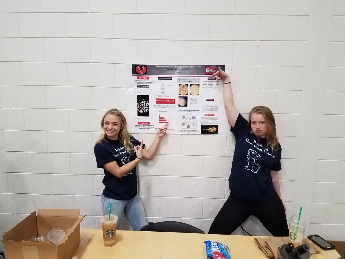EKcoachlowe's tweet photo. EK is the place to be for STEM. #EKstemfair https://t.co/51HyH7aRSo