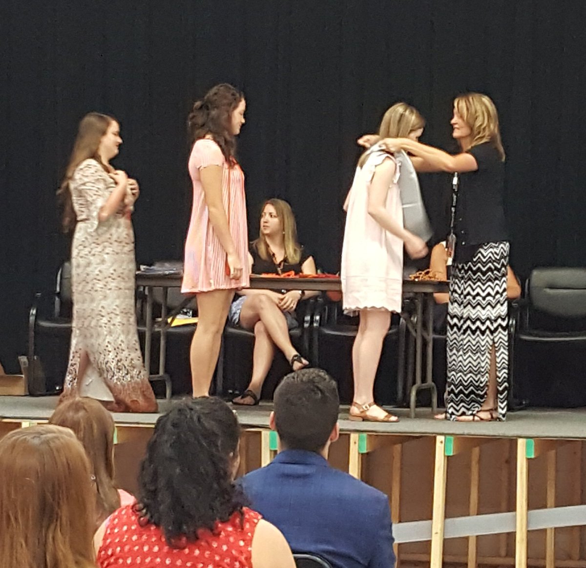 WtownInd's tweet photo. Cording ceremony for #classof2017 #goals #careerready #demonpride https://t.co/hHS47M7nM0
