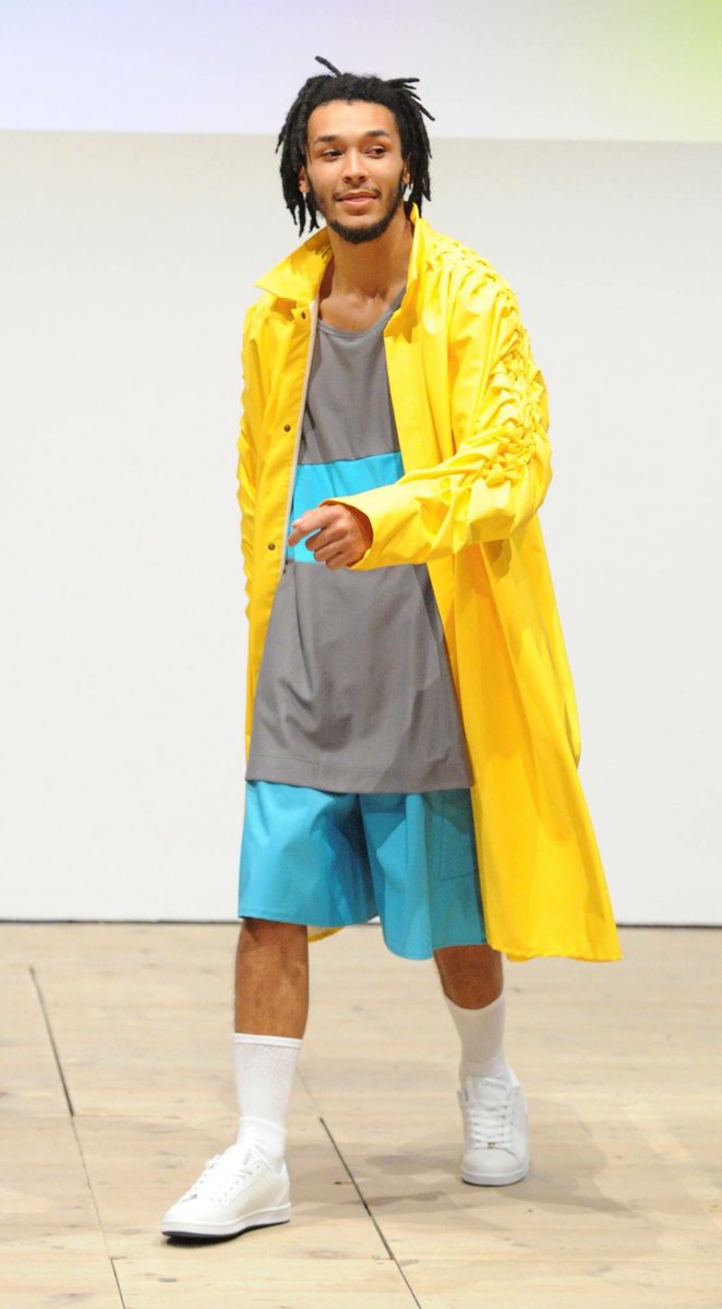 savalasmodels's tweet photo. #SavalasMan @CoreyJNoel wearing #SeanBarber in the @NorthumbriaUni graduate fashion show @balticmill #SavalasModels https://t.co/5DhsKUm1dU