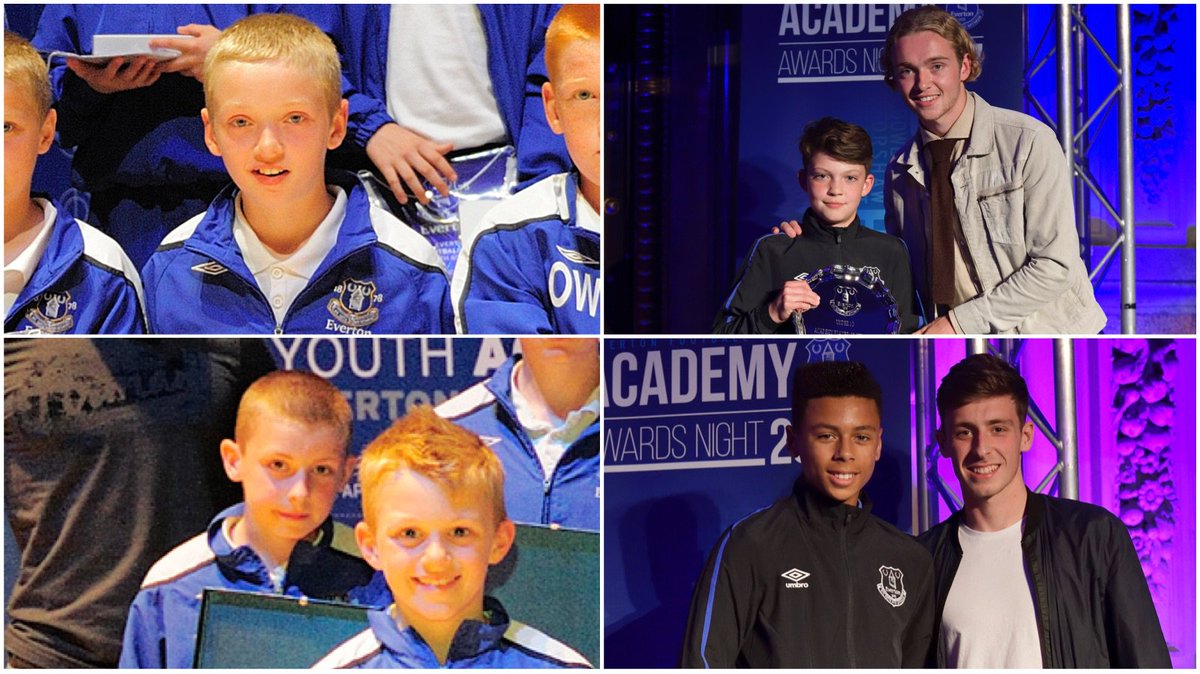 Everton's tweet image. 🎓 | From picking up #AcademyAwards in 2009, last night Tom Davies &amp;amp; Joe Williams were handing them out!

Winners 👉🏼 bit.ly/2qwiYmE