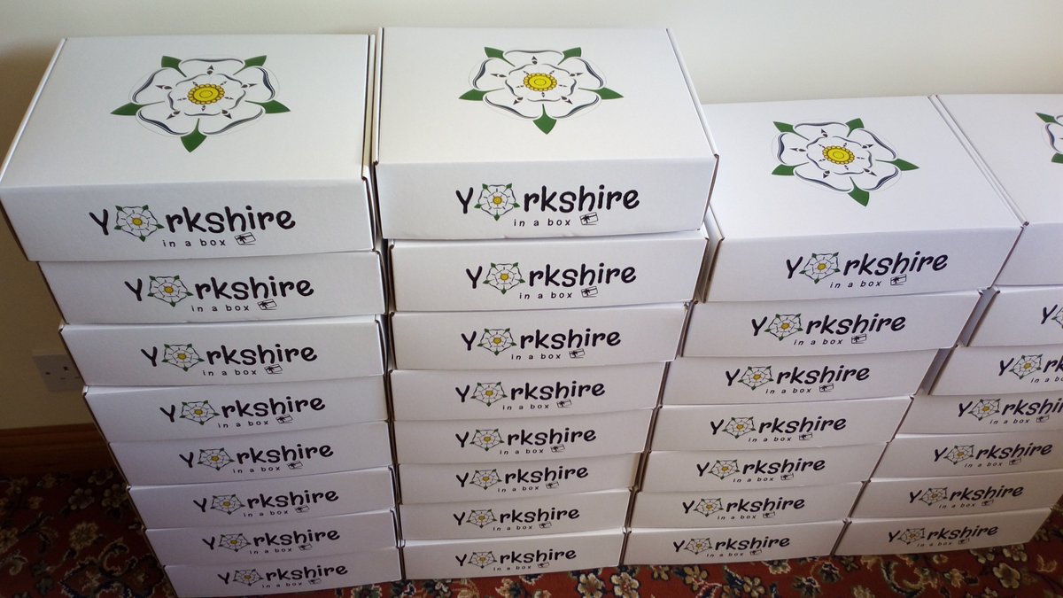 We just received some of our <a href="/yorkshirebox/">Yorkshire in a Box</a> today! They are ready for delivery! :) #Yorkshire yorkshireinabox.co.uk