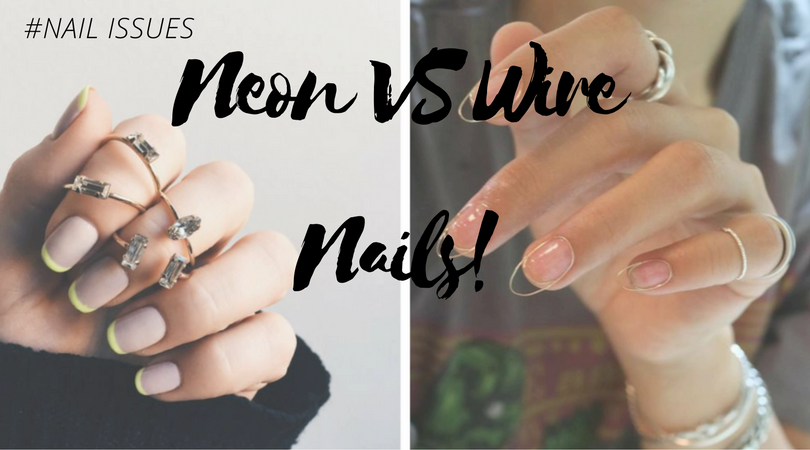 IssueMagazineGR's tweet photo. Nail Art Mania: Neon VS Wire nails! #NailIssues #ManiIssues #SpringTrends https://t.co/kpkajcn23G https://t.co/ZCkNLO6WsW