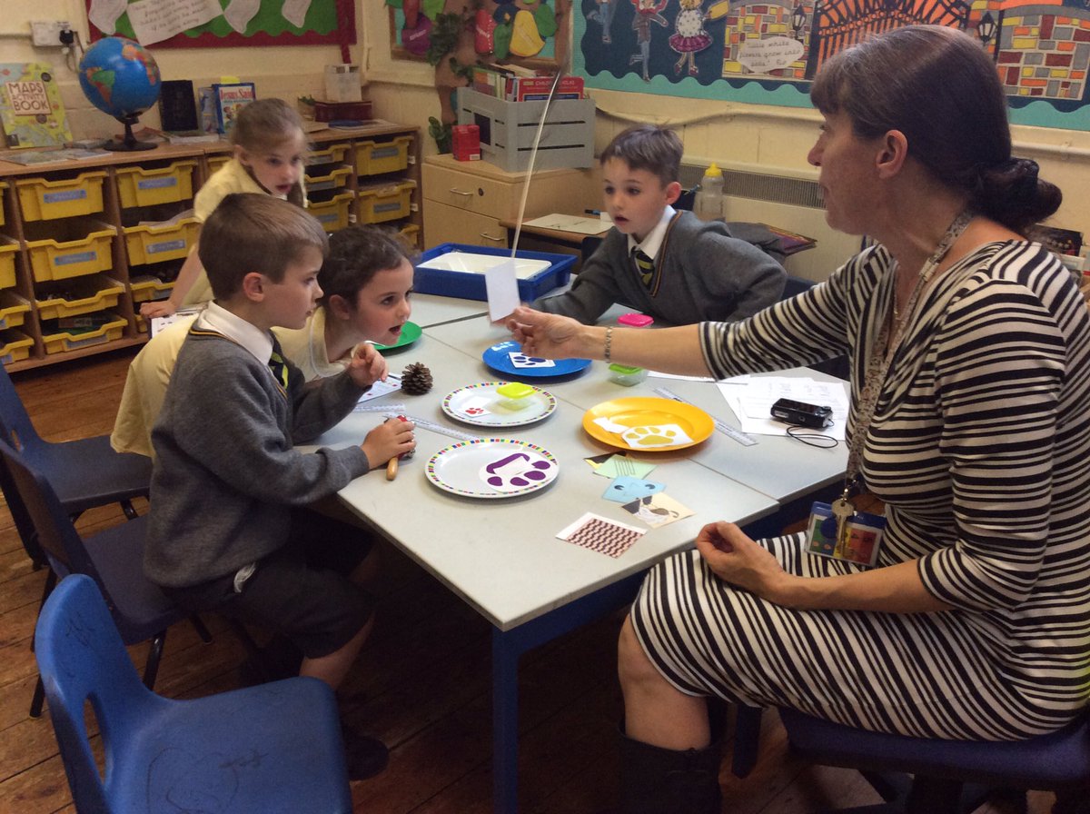 Foxe class using their 5 senses touch, smell,sound, sight and taste